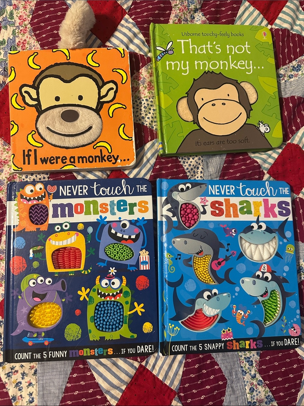 Touchy feely board book bundle